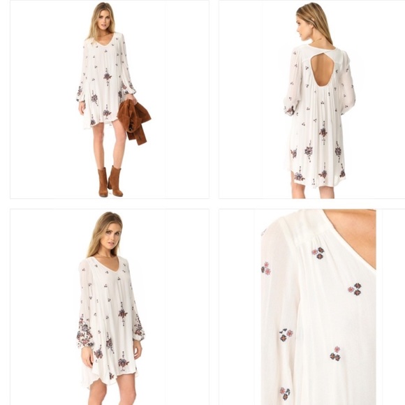 Free People Oxford Embroidered Mini Dress - Picture 2 of 9